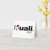 OLE Notecards Karte (Gelbe Blume)