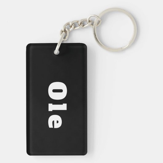 Ole Schlüsselanhänger (Rückseite)