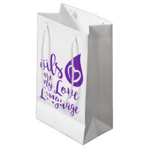 Öle sind meine kleine Liebe-Sprachgeschenk-Tasche Geschenktüte