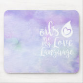 Öle sind meine Liebe-Sprachmausunterlage Mousepad (Vorne)