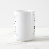 Öle sind meine Liebessprache Kaffeetasse Teal/grün (Mittel)