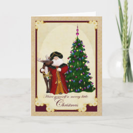 Ole St. Nick Weihnachtskarte Feiertagskarte