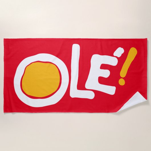 Ole! Strandtuch (Vorderseite)