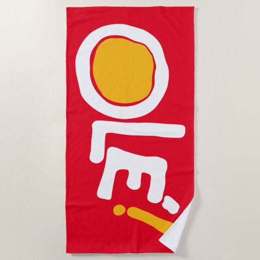 Ole! Strandtuch (Vorderseite)