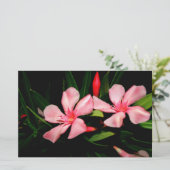 Oleander Briefpapier (Stehend Vorderseite)