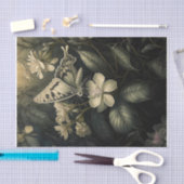 Oleander Magic, Moth in Twilight Seidenpapier (Handwerk)