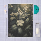 Oleander Magic, Moth in Twilight Seidenpapier (Handwerk)