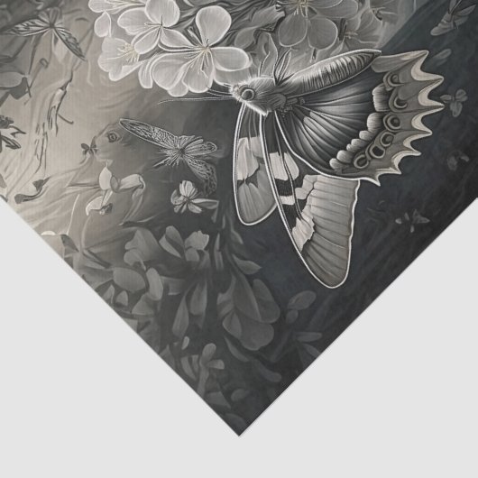 Oleander Träume, Moth in Twilight Seidenpapier (Ausschnitt)