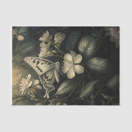 Oleander Träume, Moth in Twilight Seidenpapier (Vorderseite)