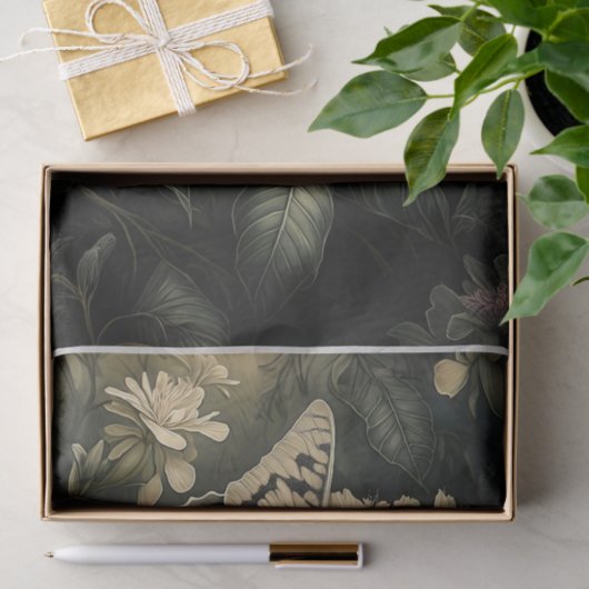 Oleander Träume, Moth in Twilight Seidenpapier (Geschenk)