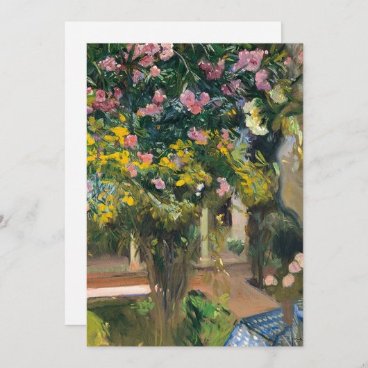 Oleanders | Joaquín Sorolla (Vorne/Hinten)