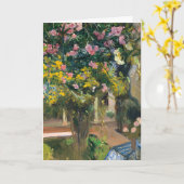 Oleanders | Joaquín Sorolla Karte (Gelbe Blume)