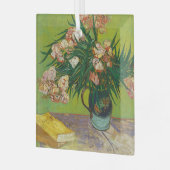 Oleanders, Vincent van Gogh Ornament Aus Glas (Vorderseite links)