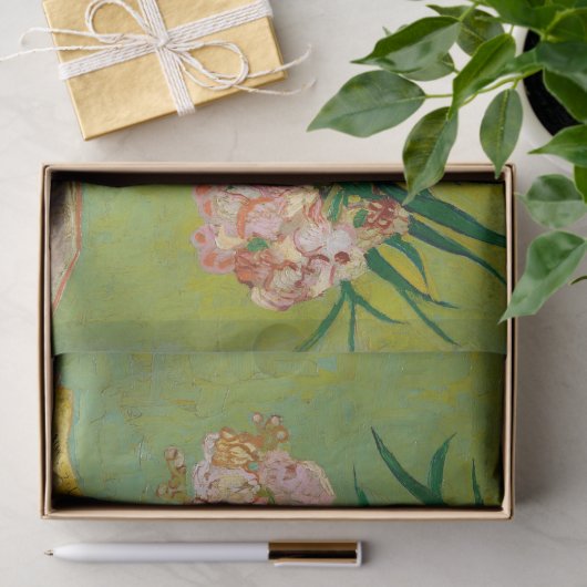 Oleanders von Vincent Van Gogh Decoupage Seidenpapier (Geschenk)