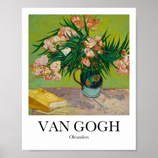 Oleanders von Vincent Van Gogh Poster (Vorne)