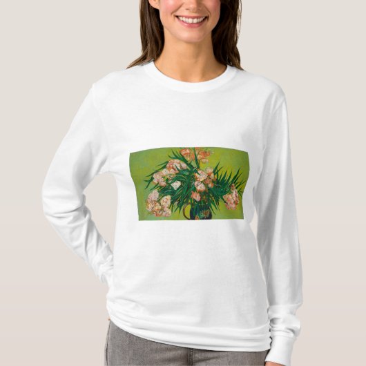 Oleanders von Vincent van Gogh T-Shirt (Vorderseite)