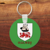 O'Leary Family Shield Schlüsselanhänger (Vorderseite)