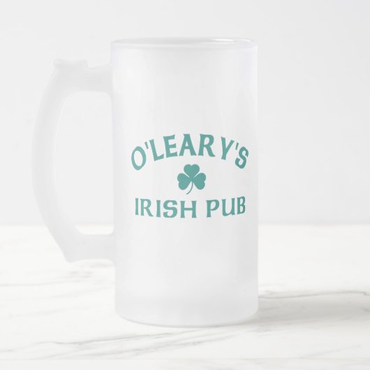 O'Leary's Irish Pub Mattglas Bierglas (Links)