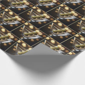 Olebt in einem Martini-Getränk Geschenkpapier (Ecke)