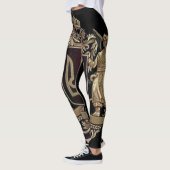 Olena Zelenska Ukraine Wappen Leggings (Links)