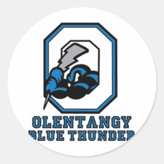 Olentangy Blue Thunder Stickers (Vorderseite)