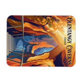 Olentangy Caverns USA Magnet (Horizontal)