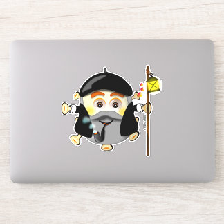 Olentzero vasco Eguberri on by Simonsitos Aufkleber