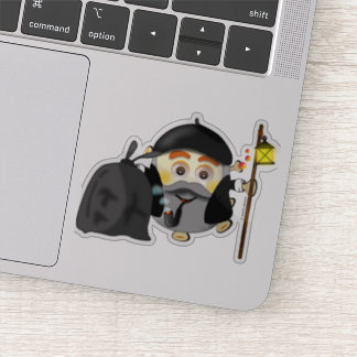 Olentzero vasco Eguberri on by Simonsitos Aufkleber