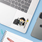 Olentzero vasco Eguberri on by Simonsitos Aufkleber (Laptop mit iPhone)