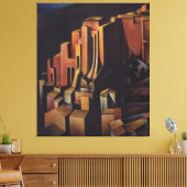 Olevano Leinwanddruck (Insitu (Wohnzimmer))