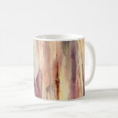 Ölfarbe abstrakt nah. Kunsttextur Kaffeetasse (VorderseiteRechts)