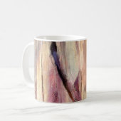 Ölfarbe abstrakt nah. Kunsttextur Kaffeetasse (Vorderseite Links)