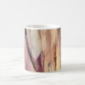 Ölfarbe abstrakt nah. Kunsttextur Kaffeetasse (Mittel)