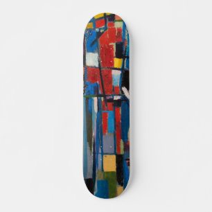 Ölfarbe an Bord Skateboard
