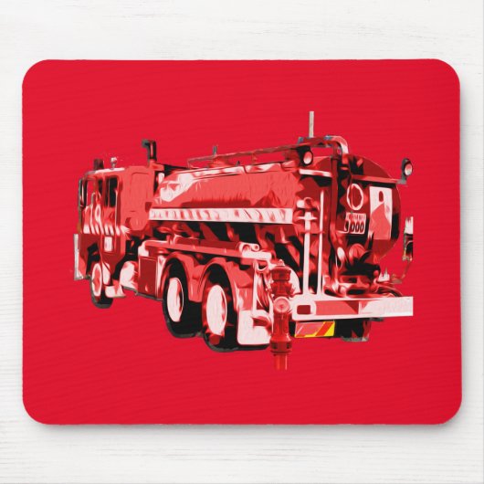Ölfarbe des Roten Motors, Mousepad (Vorne)