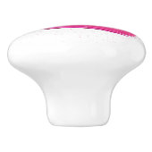 Ölfarbe Liebe zitieren rosa Gestaltung Keramikknauf (Seitenansicht)