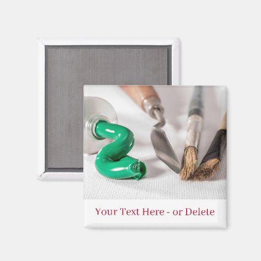 Ölfarbe Magnet (Vorderseite/Rückseite)