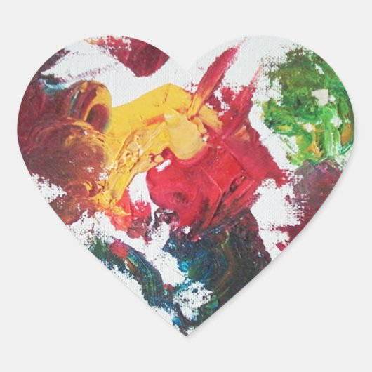 Ölfarbenpalette mit rotem Aufkleber (Vorderseite)