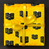 Ölfässer Geschenkpapier