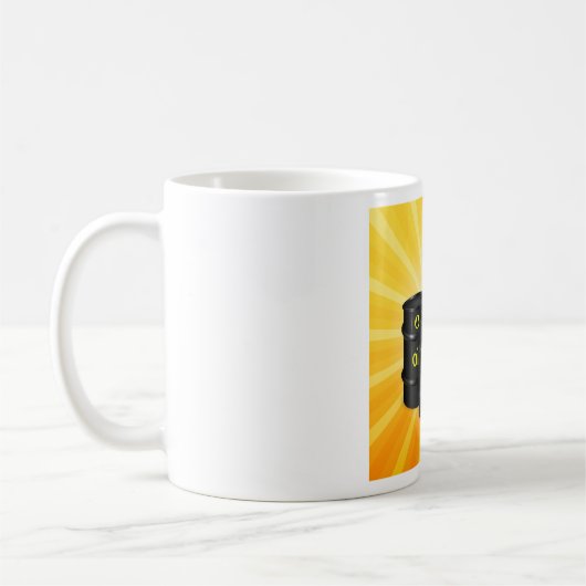 Ölfässer Kaffeetasse (Links)