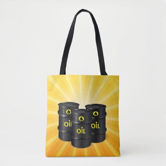 Ölfässer Tasche (Vorderseite)