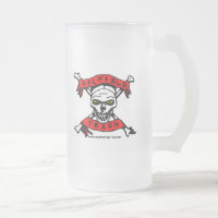 Ölfeld-Abfall-mattierte Bier-Tasse,
