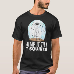 Ölfeld-Arbeiter-Bohrpumpe T-Shirt