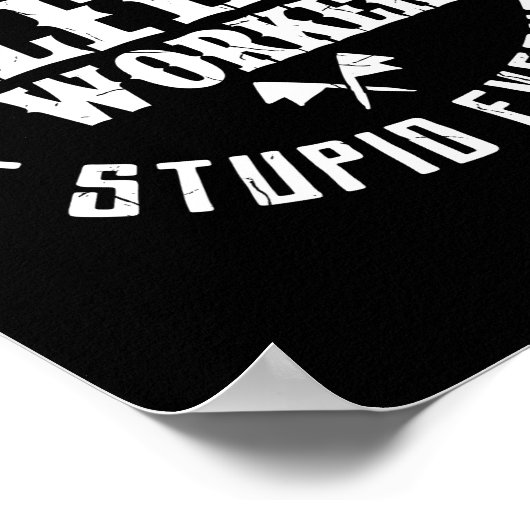 Ölfeld-Arbeiter im Halsbereich kämpfen gegen die K Poster (Ecke)