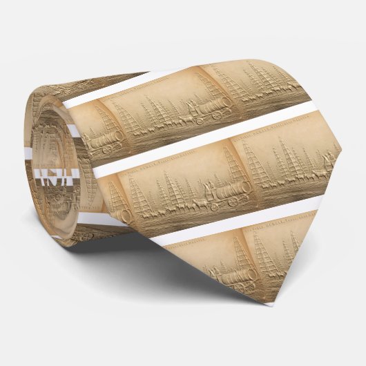 Ölfeld bescheiden, Texas Krawatte (Gerollt)