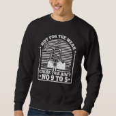 Ölfeld-Fracking-Fracker-Ölbohrung Sweatshirt (Vorderseite)