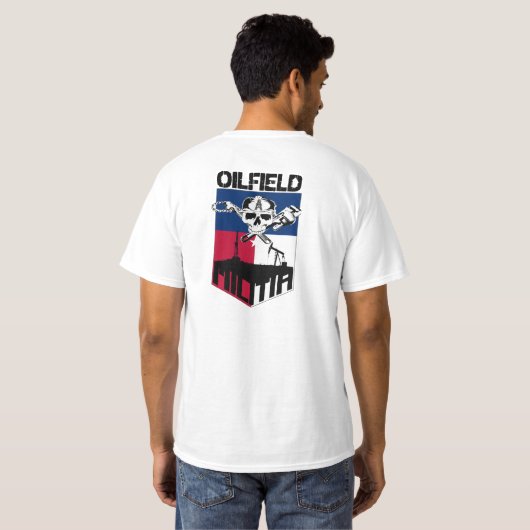 ÖLFELD-MILIZ T-Shirt (Schwarz voll)