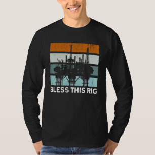 Ölfeld Ölbohrinsel Segne diese Bohrinsel Vintage G T-Shirt