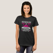 Ölfeld Ölfeld-Müll Freundin Ölfeld-Ehefrau   T-Shirt (Vorne ganz)