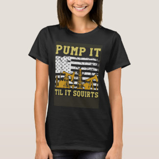 Ölfeld-Pflanze-Pumpe IT-Ölindustrie T-Shirt